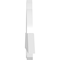 Ekena Millwork Ericson Architectural Grade PVC Gable Bracket, 84"W x 17 1/2"H x 2"D x 6"F, 5/12 Pitch GBP084X18X0206ERI00 - alternate 3